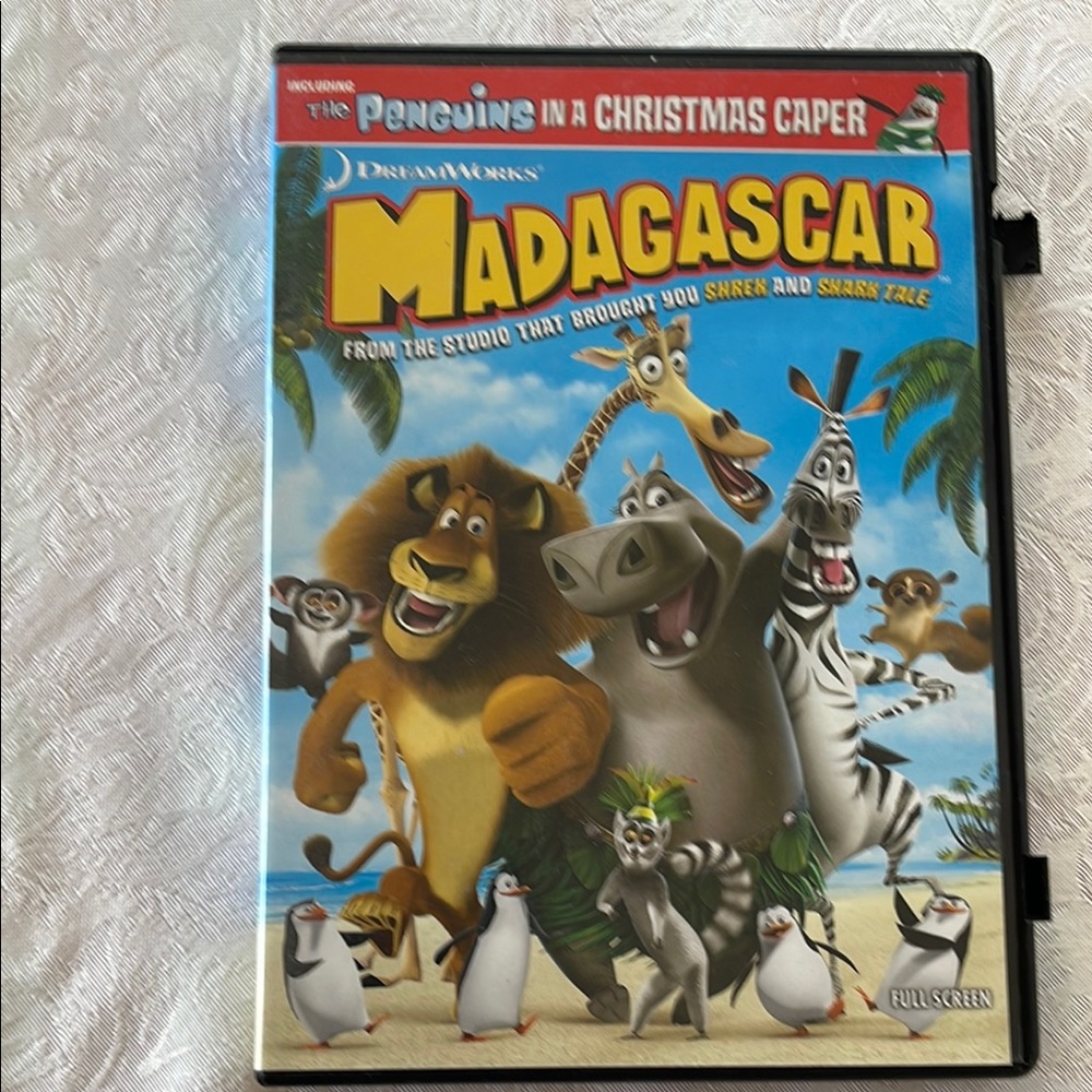 Madagascar Animated Movie DVD